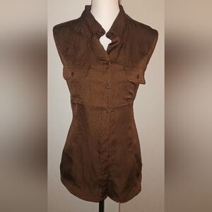 NWT New York & Company Sleeveless Blouse (L)